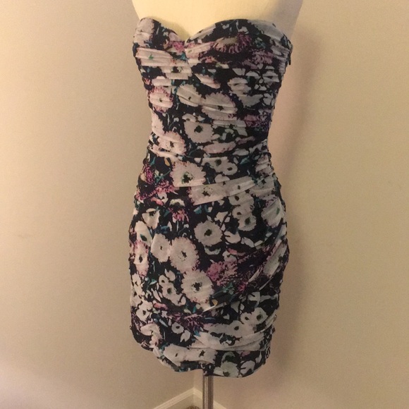 BCBGMaxAzria Dresses & Skirts - Floral Mini BCBG Muiccia Dress